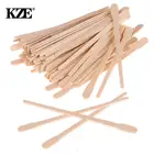 Шпатели деревянные одноразовые для воск для депиляции, палочки-аппликаторы для профессионального удаления волос на лице, спа, инструмент для депрессора языка, 100 шт., 8,8 см