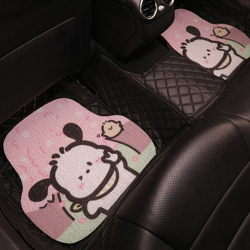 Sanrio Kawaii Kuromi обычные автомобильные коврики понравико аниме мультфильм милый