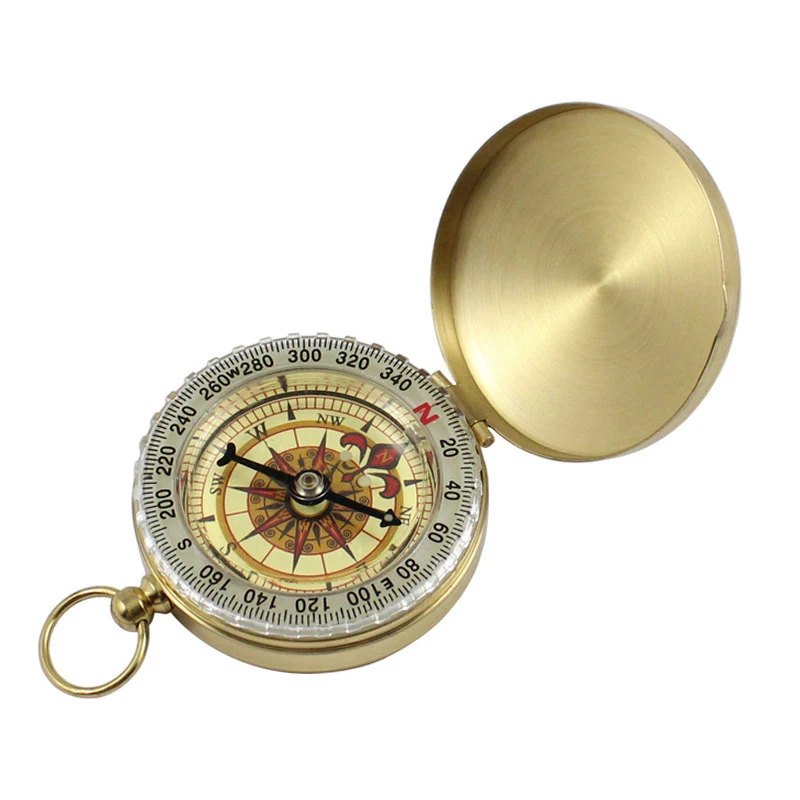 

Handheld Compass Pocket Watch Compass Navigation Outdoor Camping Pointing Guides