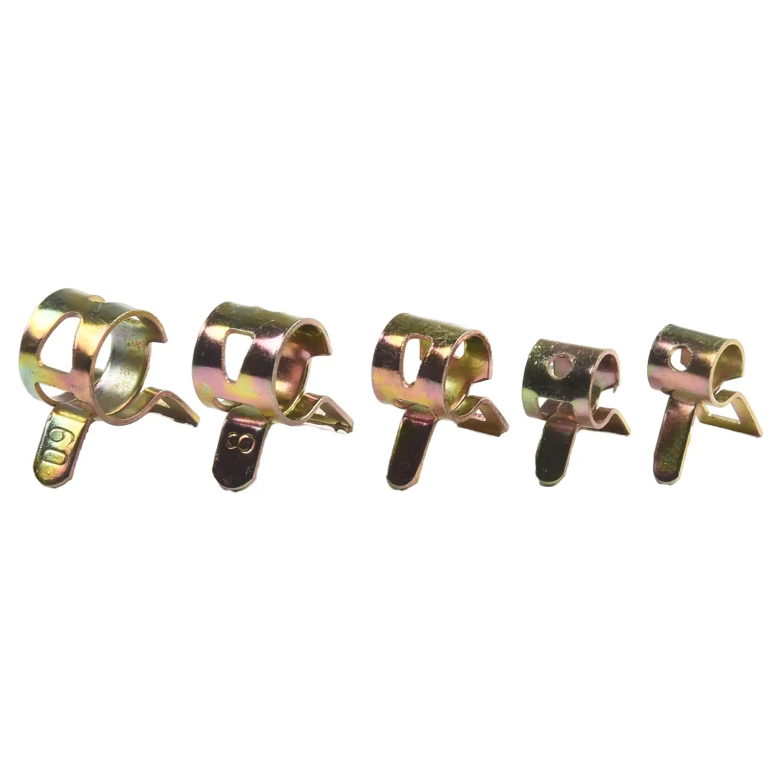 

Clip Tube Clamps Pipe Replacement Tool 50pcs Tube 65Mn spring steel Accessory Air Assortment Fastener Fuel Kit