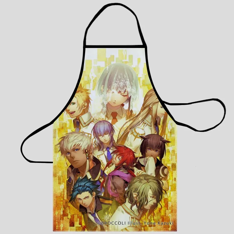 

Новые фартуки Kamigami No Asobi, Кухонные фартуки для женщин, ткань Оксфорд, чистящие передники, домашнее приготовление еды