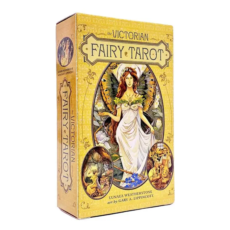

Victorian Fairy Tarot 78Cards Tarot Oracle Card P Rophecy Divination Deck Family Party Board Games Fortune Telling Game