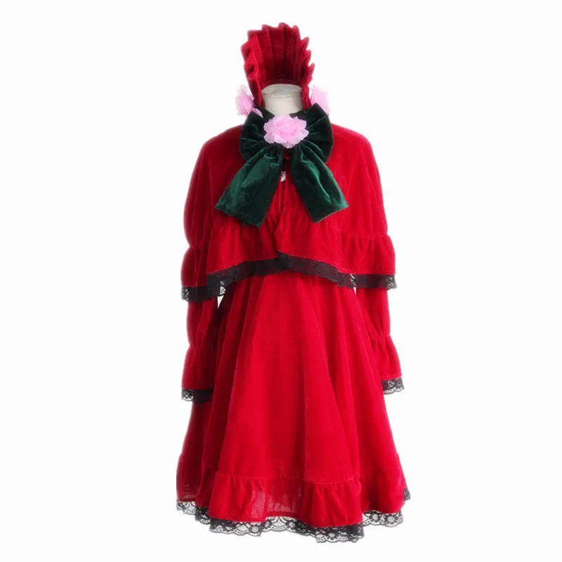 

Anime Rose Maiden Cosplay-Rose Maiden Cosplay Shinku Lolita Women's Party Costume for Halloween