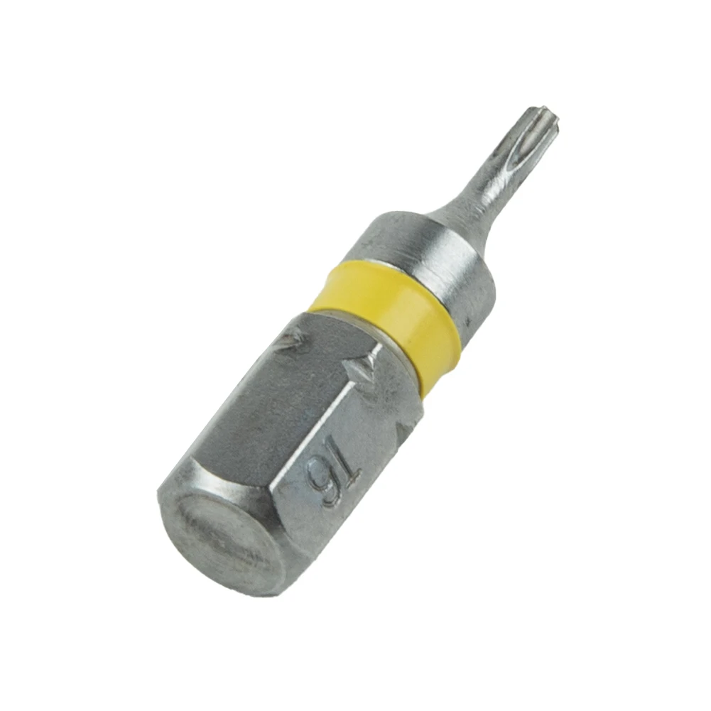 

Brand New Screwdriver Bit 1/4inch 25mm Hex Shank High Hardness Screw Driver Bit T6-T40 Hex Head 1/4\" Electric