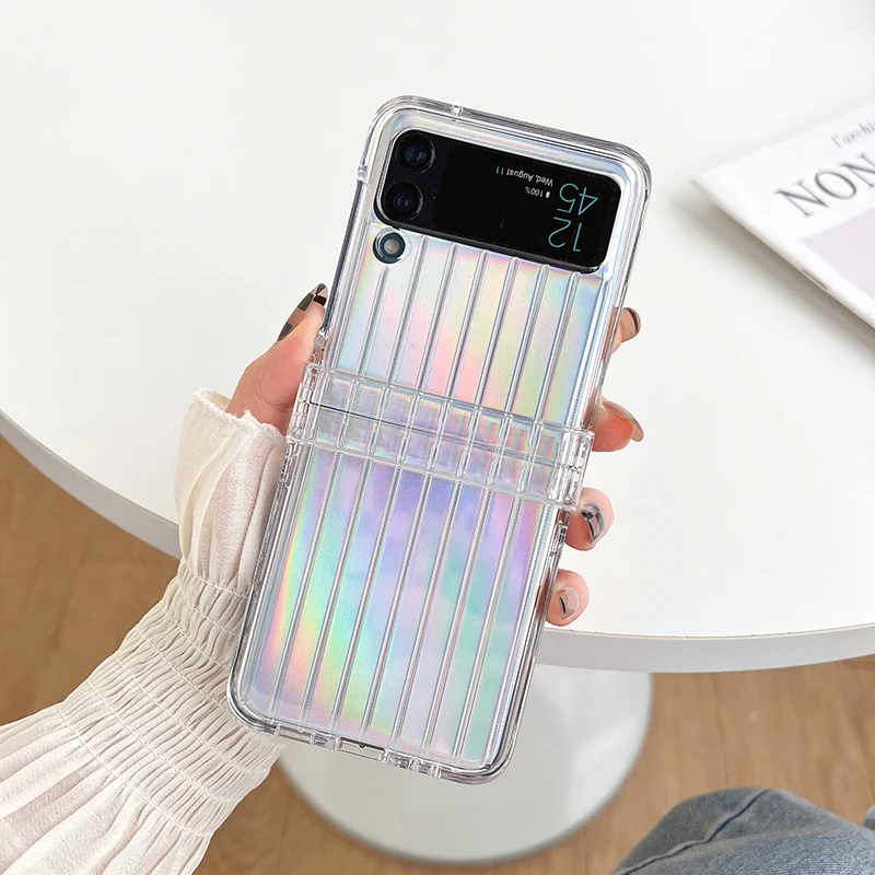Transparent Hard PC Hinge Protector Full Protection Phone Ca