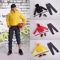 fire girl toys fg040 16 scale down jackets coat clothes suit casual jeans shoes model set fit 12 inch action figure body toys