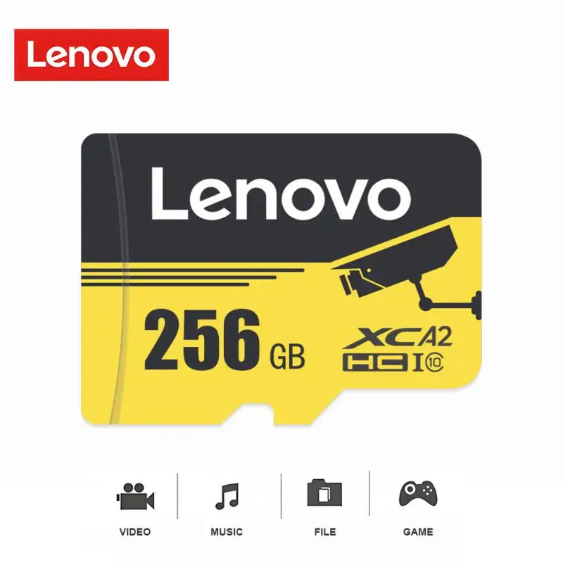 Lenovo 1TB 2TB SDXC Memory Cards Mini TF Card 512GB Class 10 Mini SD Card SD/TF Flash Memory Card Expanded Storage For Phones Ta