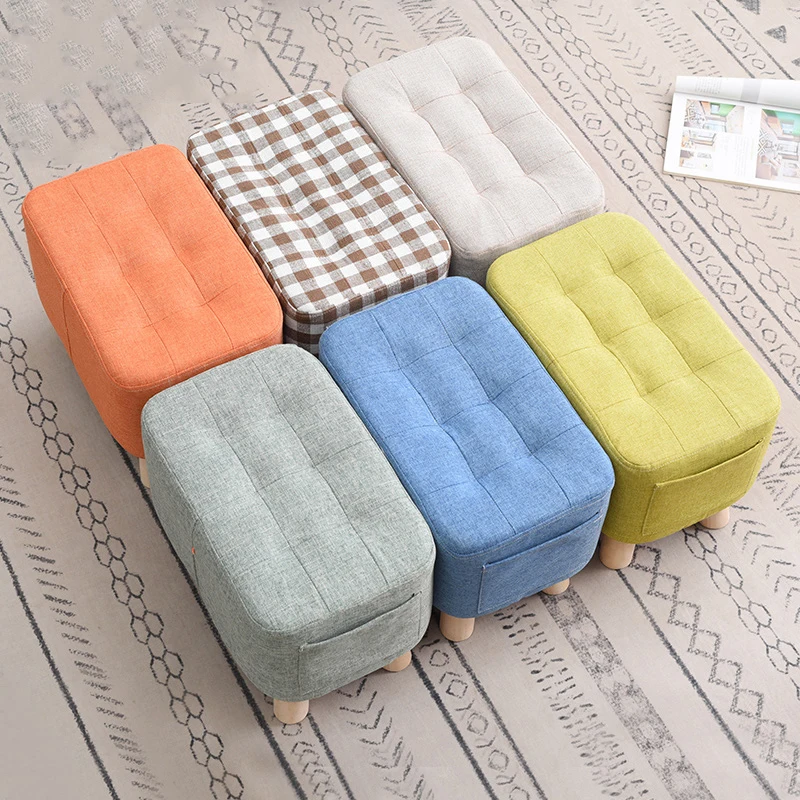 

Modern Bedroom Stool Household Portable Creative Office Pedicure Hallway Waiting Stool Dressing Table Taburete Home Supplies
