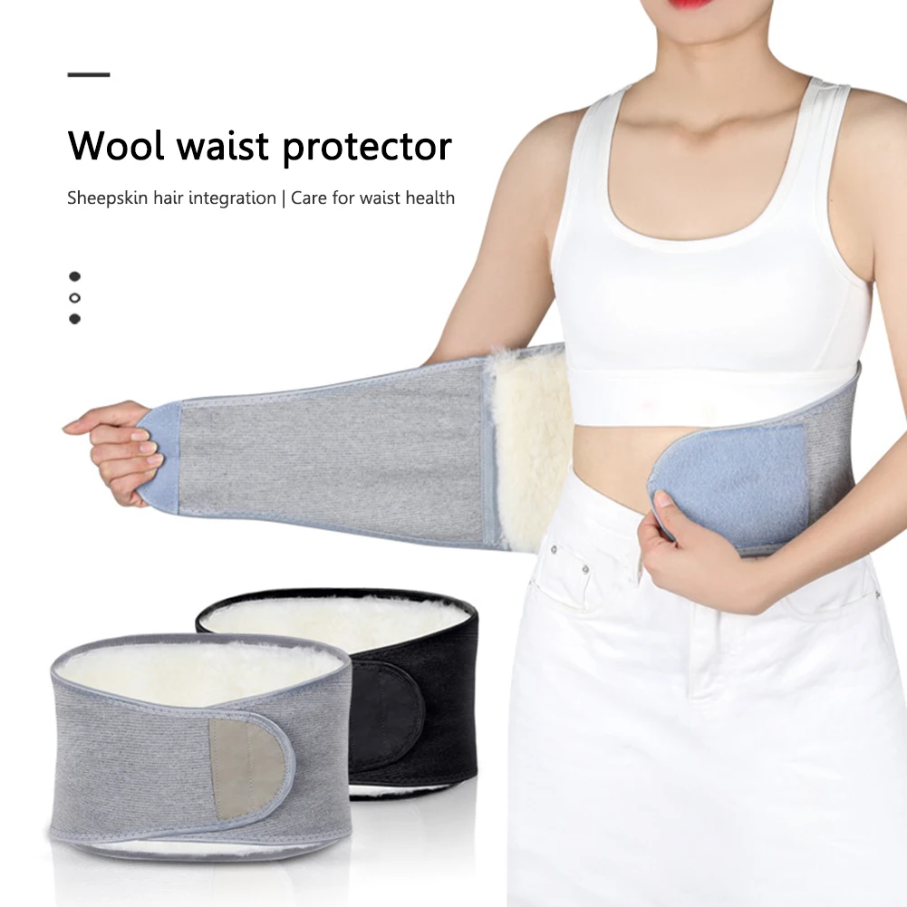 

Abdomen Trainer Belt Elastic Adjustable Lumbares Protection Braces Breathable Winter Stomach Warming Waistband Fitness Supplies