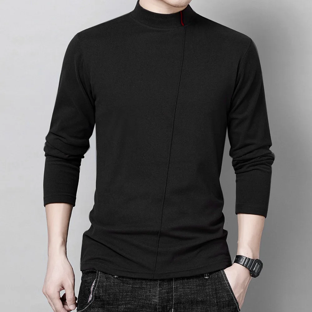 

Pullover Mens Tops Indoor L-3XL Long Sleeve Loose Office Outdoor Polyester Shirt Slim Appointments Solid Durable
