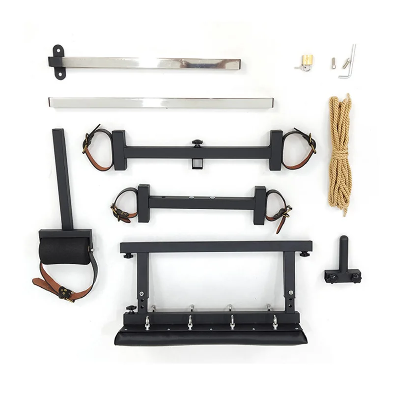 Эротические товары ошейник для БДСМ бондажное снаряжение наручники ремешки