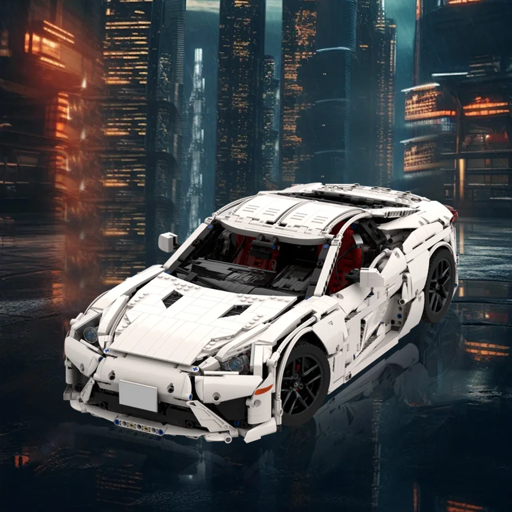 Спортивный автомобиль MOC Lexused модель LFA 1:8 строительный блок скоростной