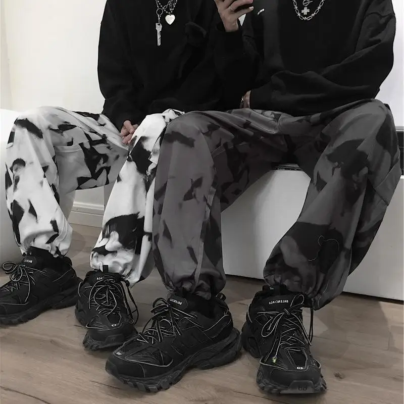 FANAN Женские брюки оверсайз Tie Dye