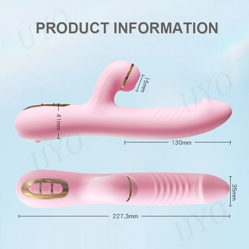 Женский Выдвижной вибратор для сосания точки G вагинальная стимуляция клитор
