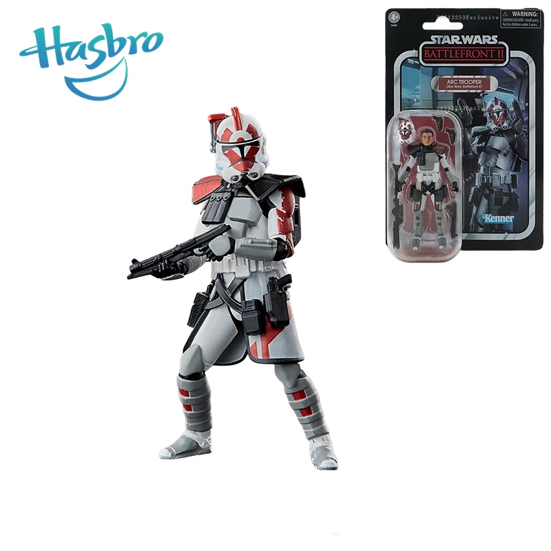 

В наличии Hasbro Звездные войны Kenner Ретро дуговой Штурмовик красный 3,75 фигурка Модель Игрушка коллекция хобби подарок
