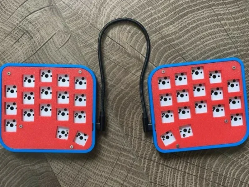 Комплект раздельных клавиатур Microbox34 проводная клавиатура с функцией горячей