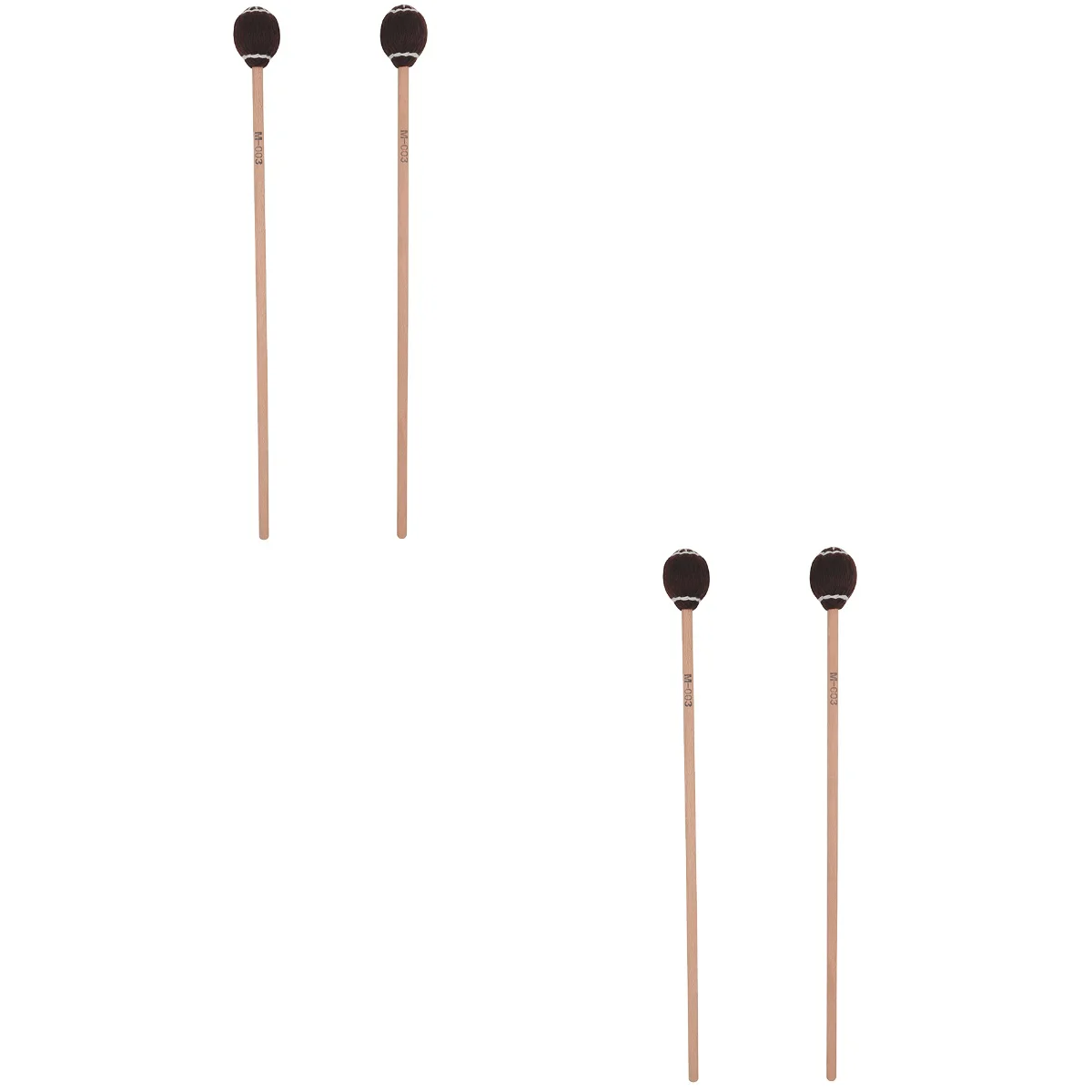 

4 Maple Drumsticks Marimba Hammers Percussion Instrument Accessories