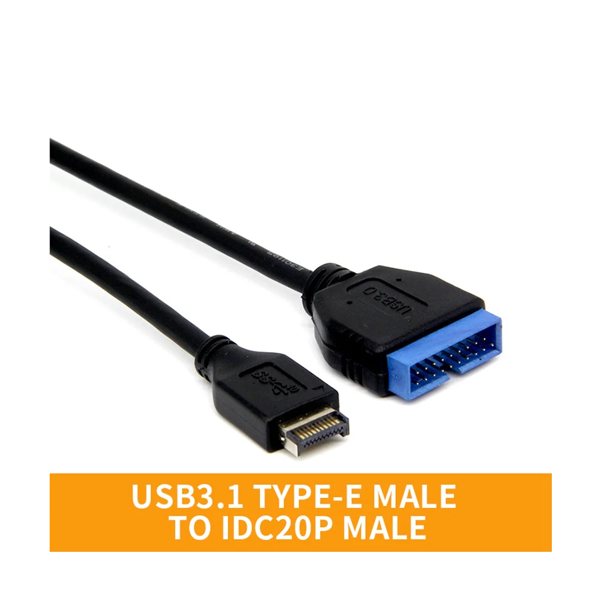 USB 3.1 Type-E (папа)-IDC20P (папа)