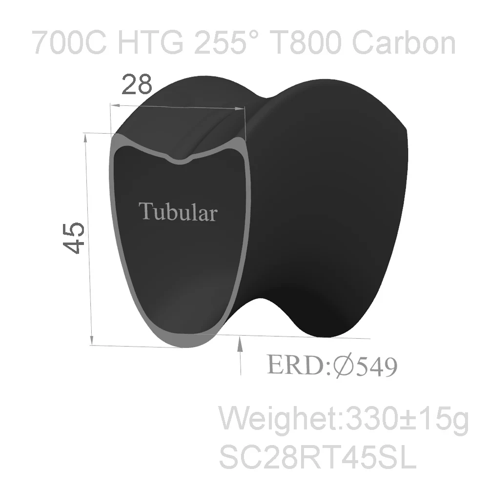 [SC28RT45SL] только 330 г трубчатые супер светильник карбоновые дорожные диски T800 28 мм в