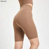 wmuncc 2022 summer sport short lycra high elastic naked yoga high waist exercise tight fitness gym pants