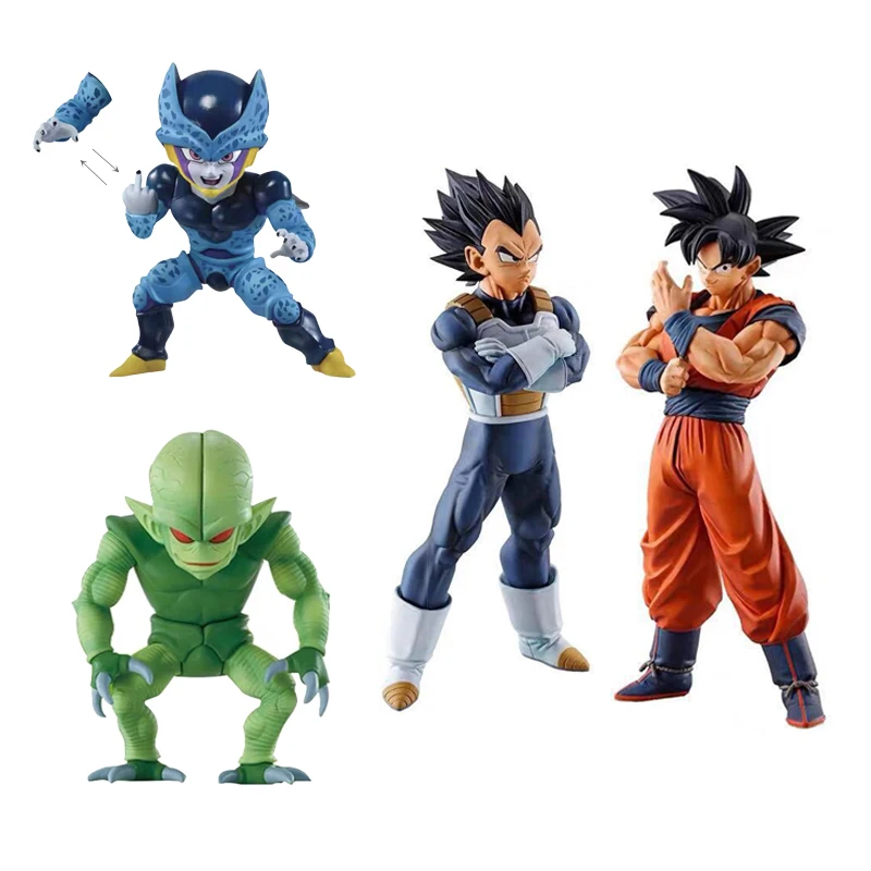 Anime Figure Dragon Ball Vegeta Figurine Dragon Ball Cell Figure Action Model Brinquedos PVC Action Figures Model Toy Gifts