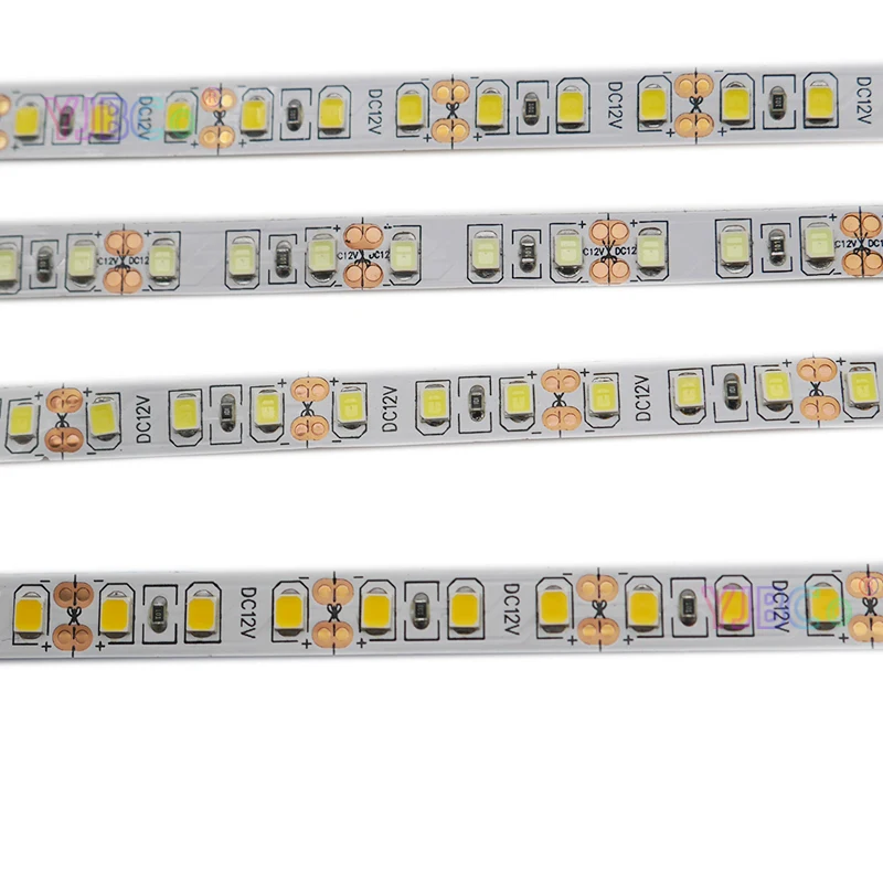 

DC 12V 24V 5m 120 LEDs/M 2835 SMD LED Strip High Bright White/Warm White/Natural White/Red/Green/Blue Flexible Lamp Tape 8mm PCB