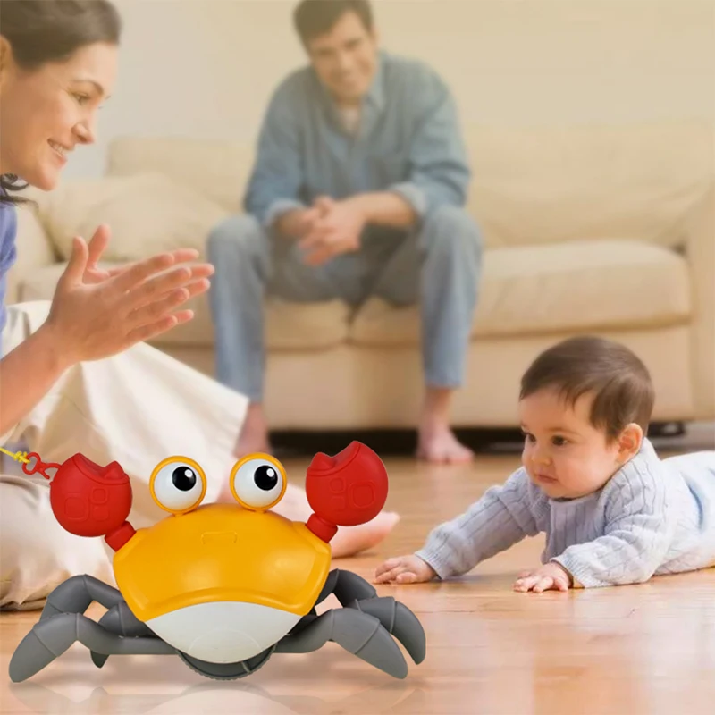 Детская игрушка-краб для ползания обучающая головоломка игрушка раннего