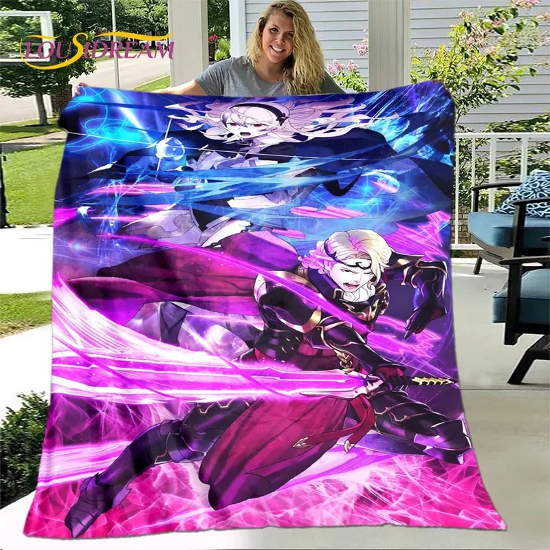 Игровое мягкое плюшевое одеяло с эмблемой игры покрывало для гостиной дивана