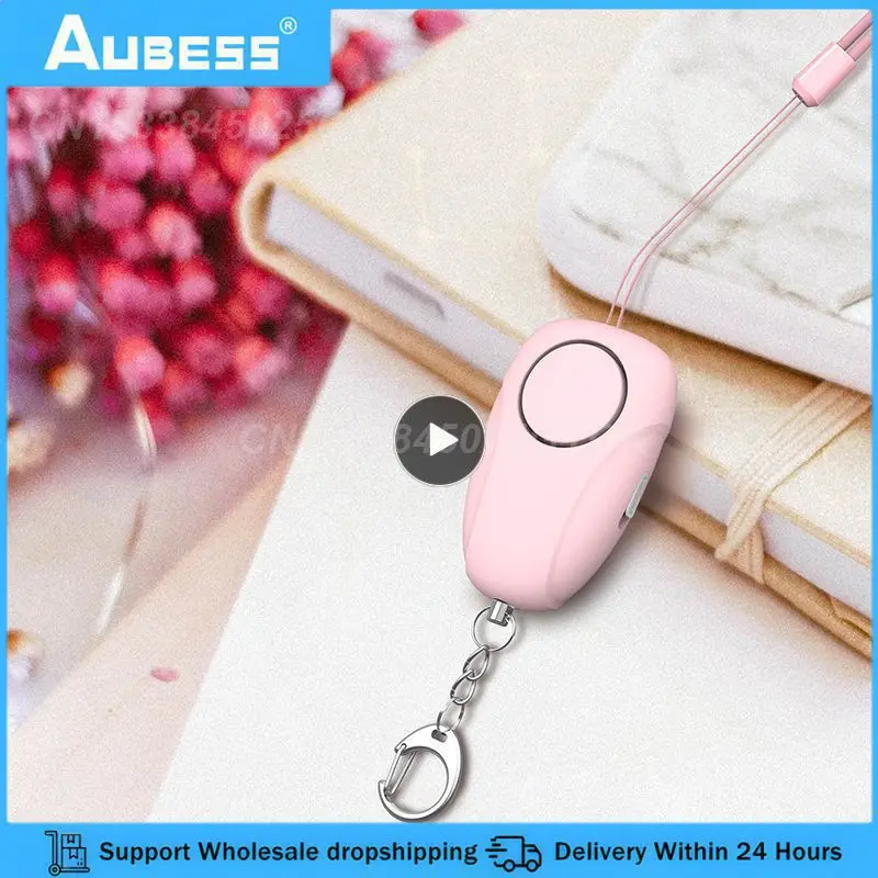 

Self Defense Alarm 120dB Anti-wolf Girl Women Chargeable Security Protect Alert Personal Safety Scream Loud Emergency Alarm