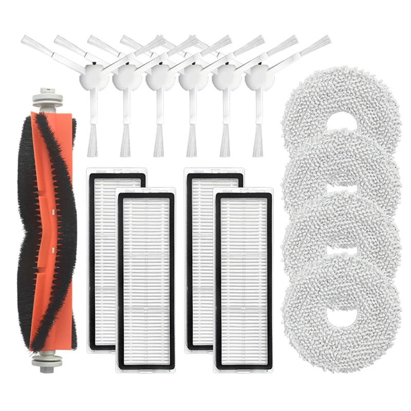 

15Pcs Washable Sweeping Robot Accessories Main Brush Rag Filter Kit For Xiaomi Mijia B101CN Sweeping Robot