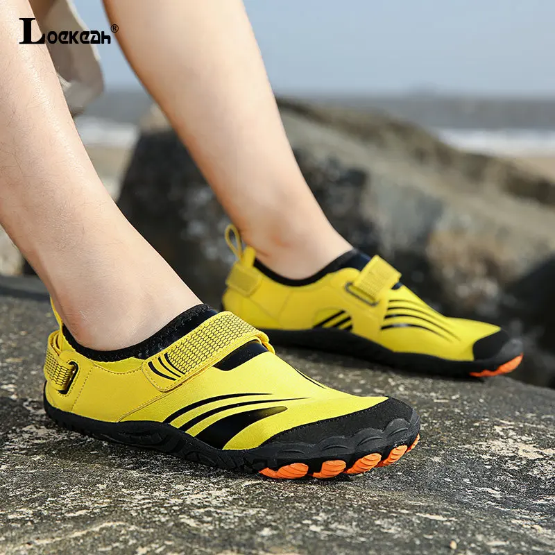 Unisex Breathable Beach Seaside Surf Water Shoe Men Women Comfortable Barefoot Wading Shoe Quick Dry Trekking Upstream Footwear