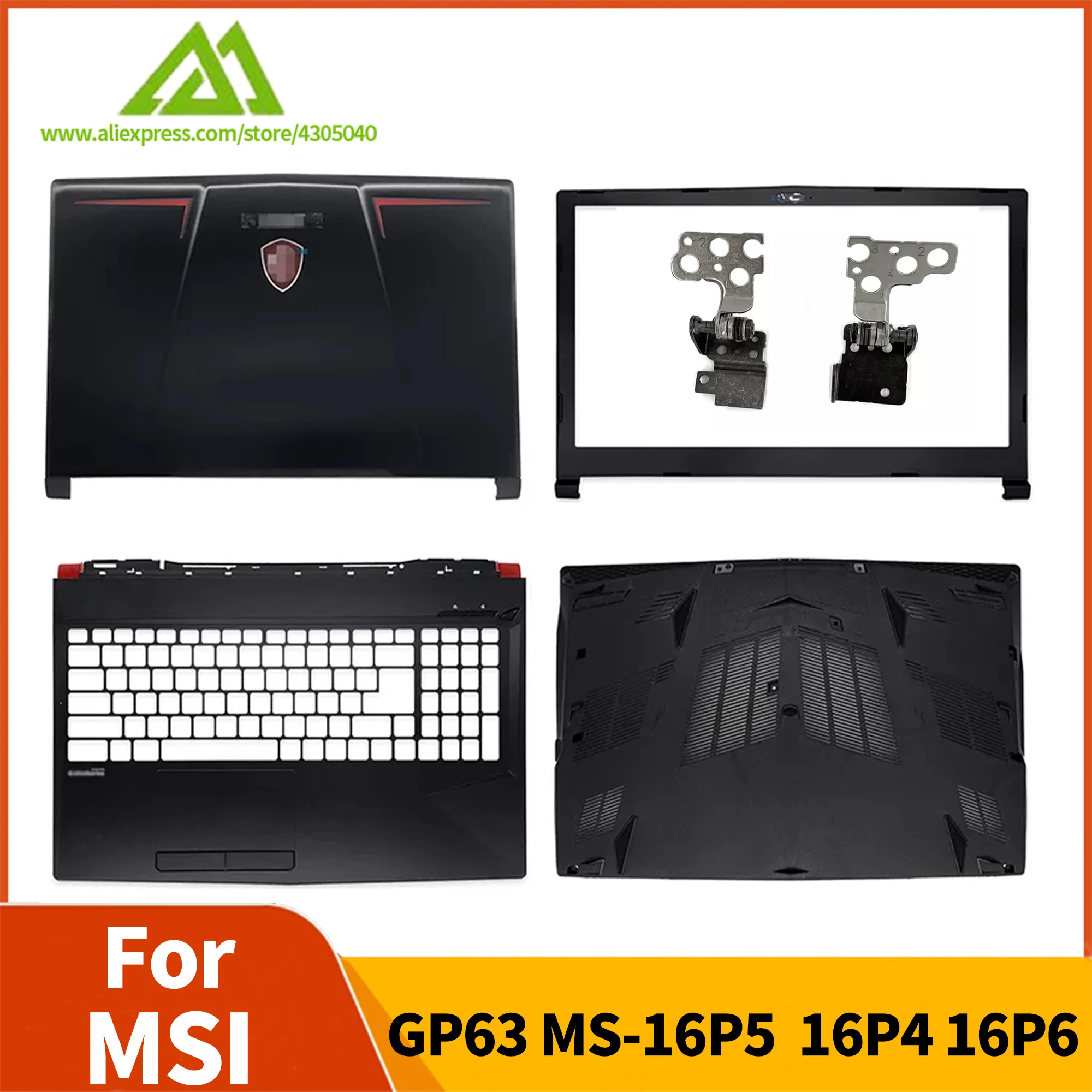 Новый чехол для MSI GP63 GP63VR MS-16P5 16P4 16P 6 задняя крышка ЖК-дисплея/передняя
