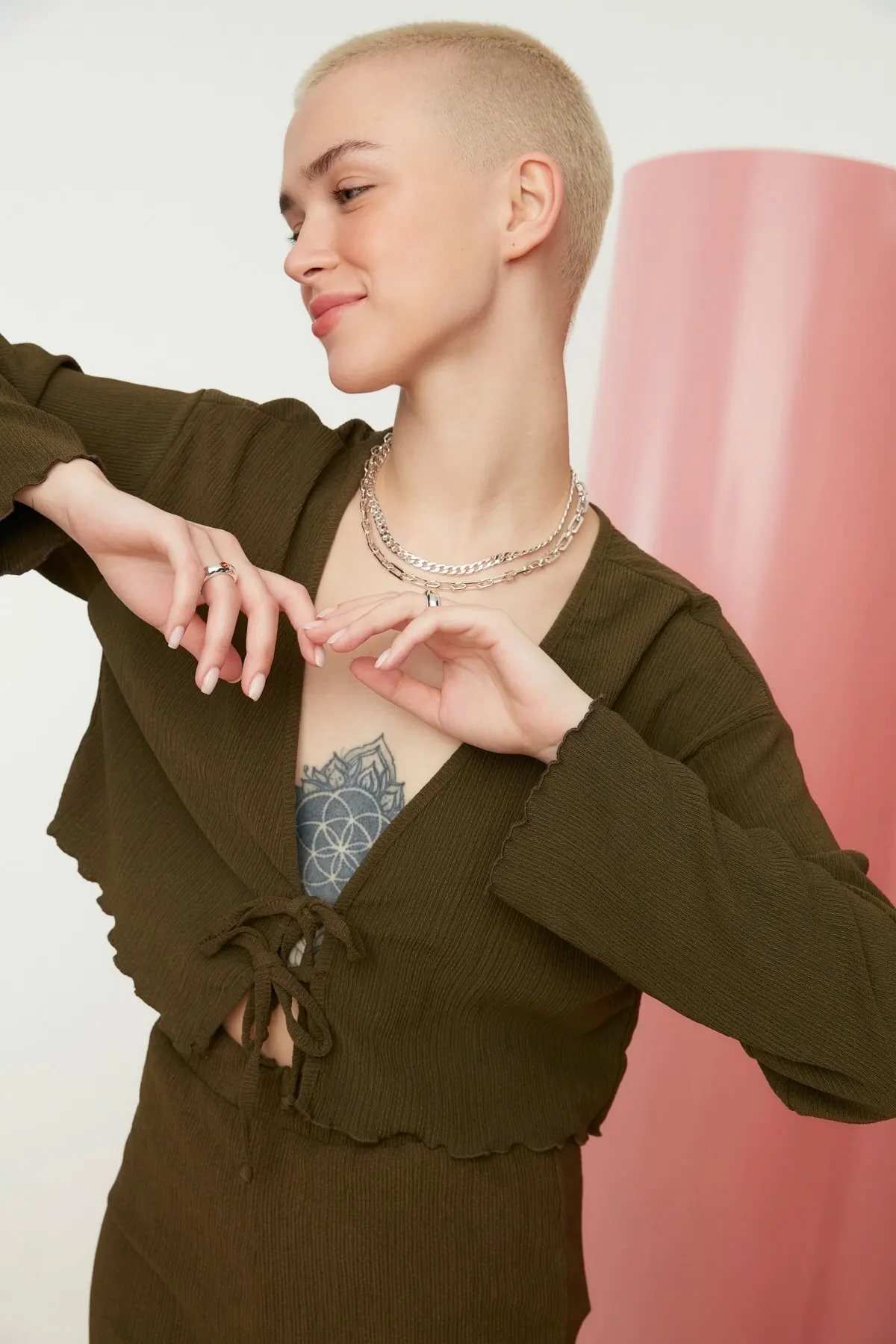 

Women's Summer Crop Top Blouse Khaki Crop Knitted Blouse Casual Tank Top Vest Blouse