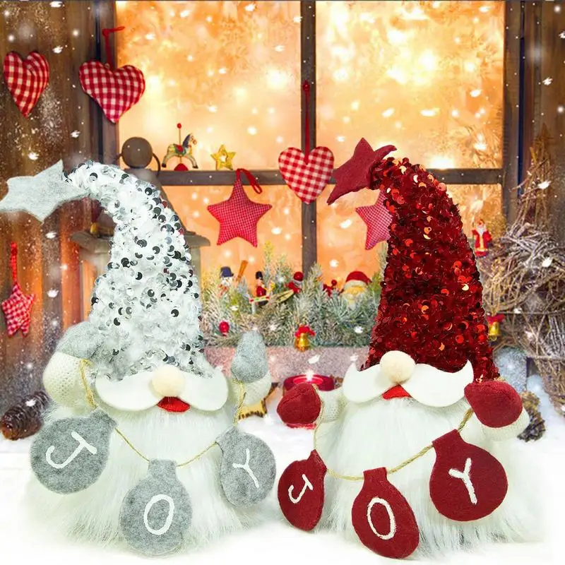 

Милые рождественские гномы с подсветкой, набивные мягкие гномы для палубы, гостиной, спальни, книжных чехлов, дивана, детской комнаты, настольной