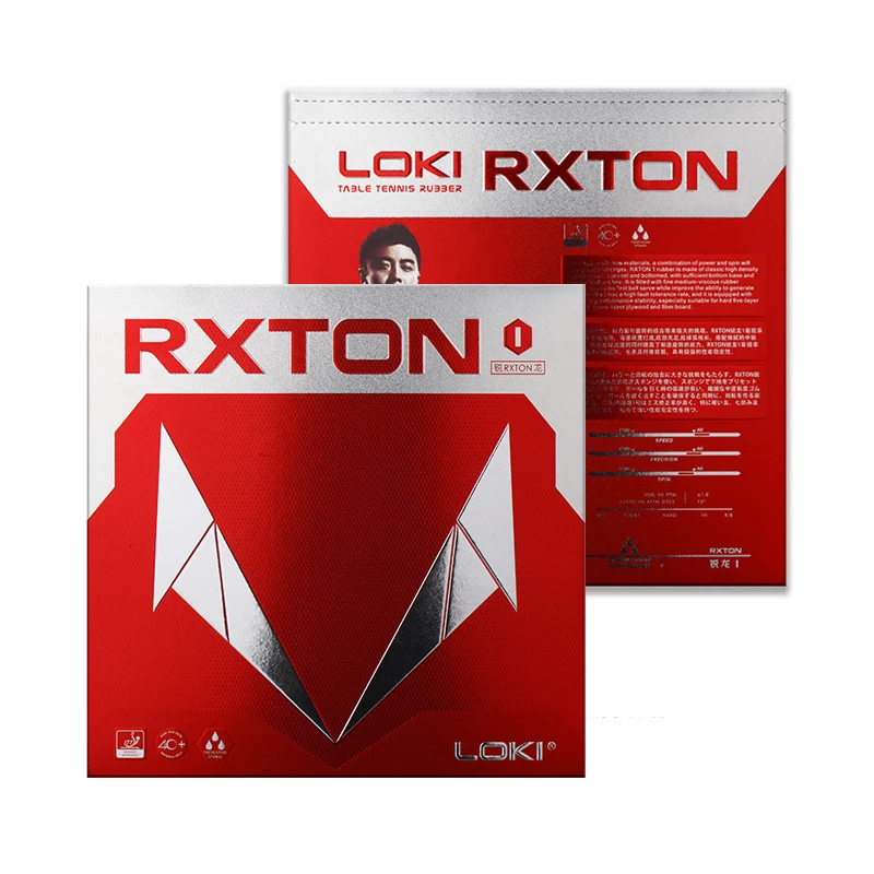 

LOKI RXTON ITTF Approved Table Tennis Rubber Semi-sticky Sponge Fast Attack Original WANG HAO Ping Pong Racket Rubber Pimples In