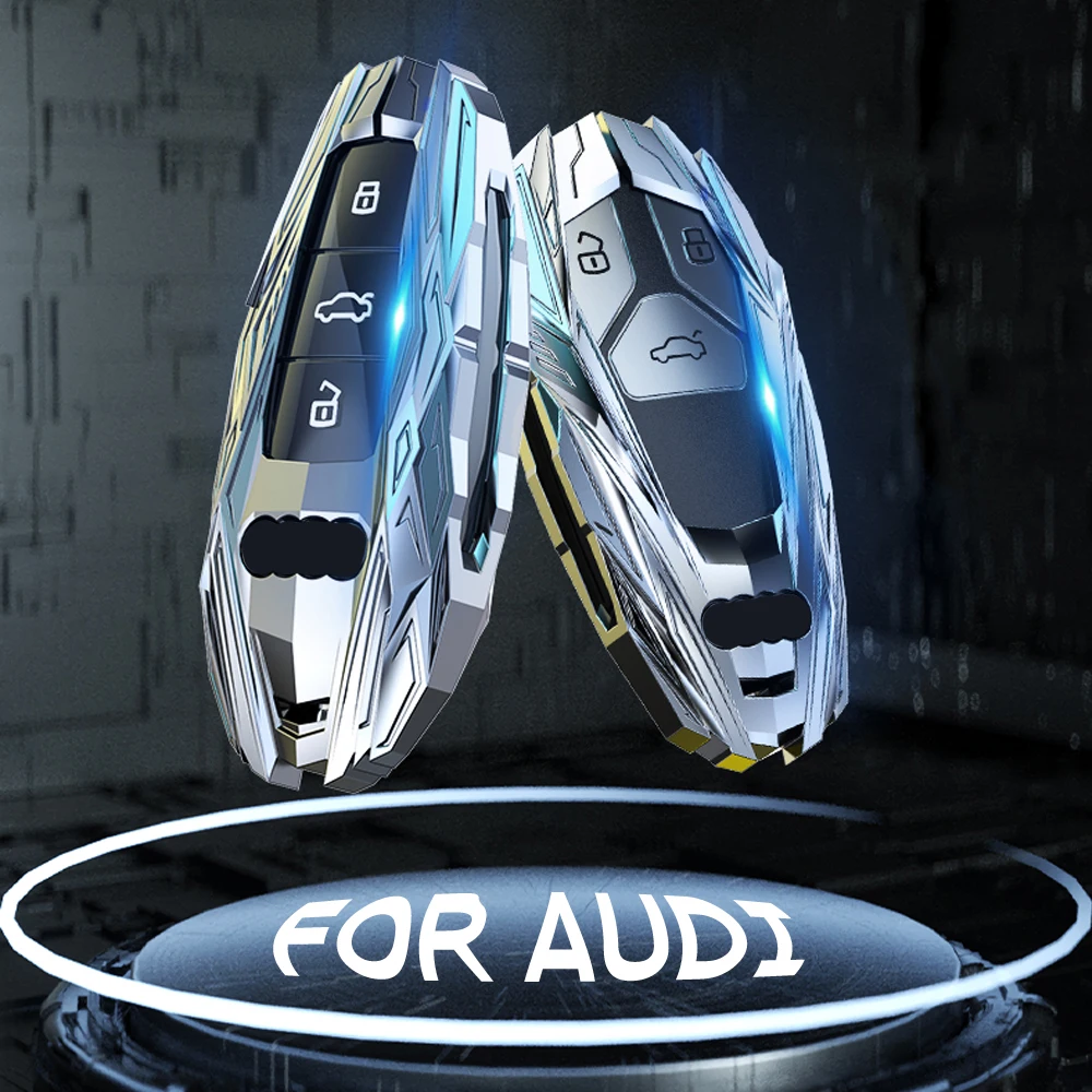 Складной чехол для смарт-ключей Audi A3 A4 A5 A6 A7 Q3 Q5 S6 B6 B7 B8 C6 8P 8V 8L TT RS