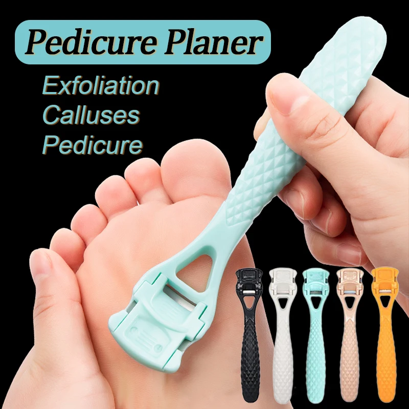 

5Colors Pedicure Planer Foot Planer To Remove Dead Skin Painless Foot Scraper Removerheel Calluses Professional Pedicure Tools