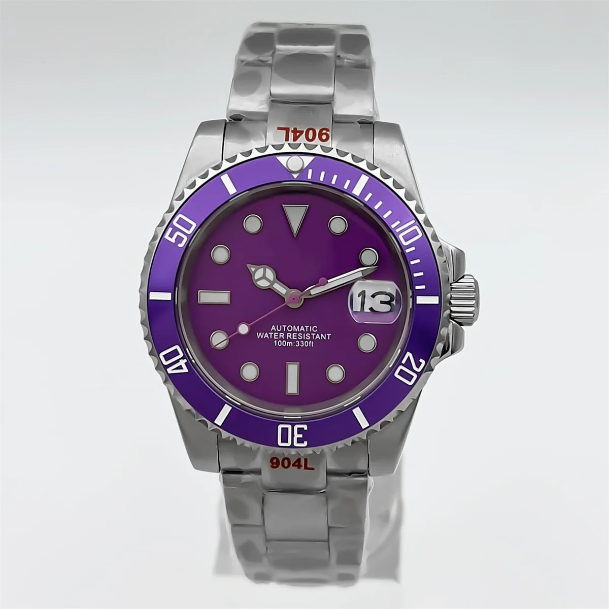 BLIGER 40 мм мужские автоматические часы для дайвинга NH35A с сапфировым стеклом