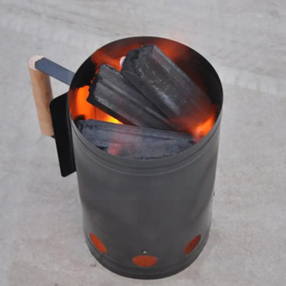 

Bbq Grill Charcoal Fire Stove Outdoor Barbecue Grill Firewood Outdoor Wood Roasting Survival Supplies Bbq Pinic Burn W6t2