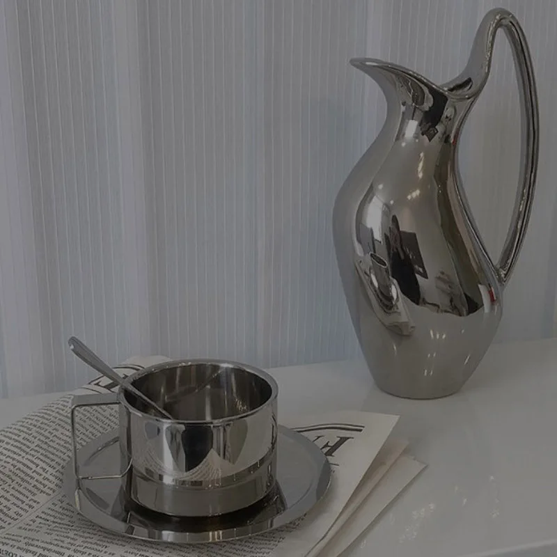 

Кружка Ins, кофейные кружки, кружка для кофе, кружка для кофе, кружка из нержавеющей стали Stanley, простая кружка для кофе в скандинавском стиле