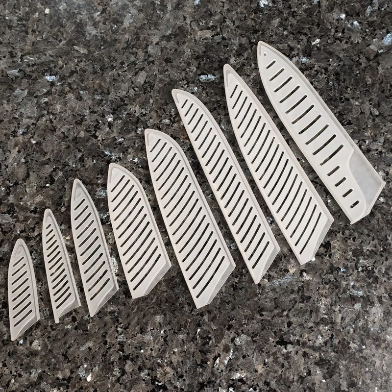 

Transparent Plastic Cover For Chief Knife Blade Protector Knife Cover 3/4/5/7/8 Inch Kitchen Tool Accessories