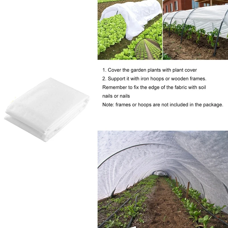 

Plant Cover Warm Plant Protecting Bag Garden Winter Protection Covers Non-Woven Antifreeze Seedling Protector