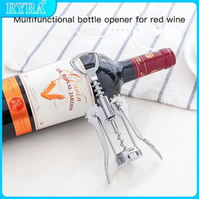 

Kitchen Tools Beer Bottle Opener Gadget Wine Accessories Metal Wine Corkscrew Stainless Steel Waiter Bottle Beer Cap Opener Bar