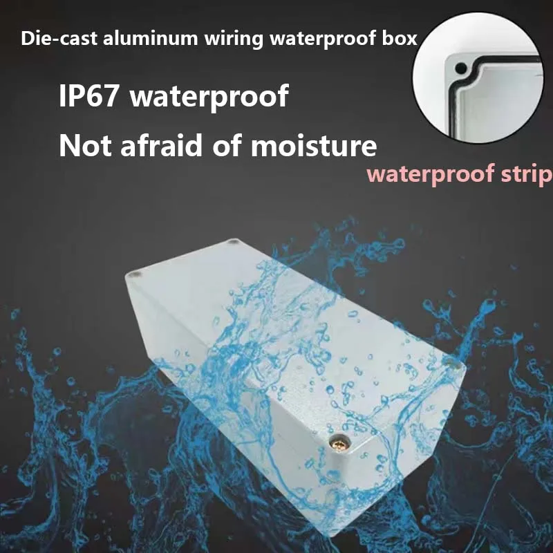 IP67 наружный алюминиевый корпус водонепроницаемая промышленная