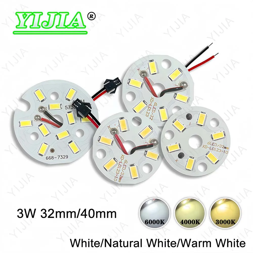 

Светодиодная панель 3Вт 5730 тёплый белый