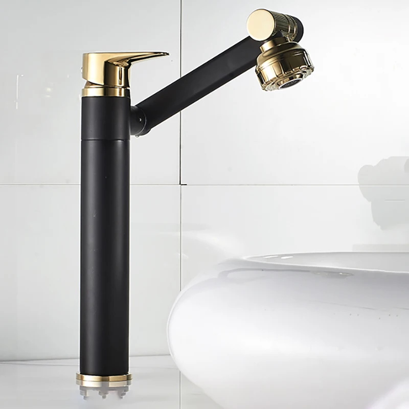 

Латунный Смеситель для кухни, кран для питьевой воды, черного и золотого цвета, для ванной комнаты, YQ50