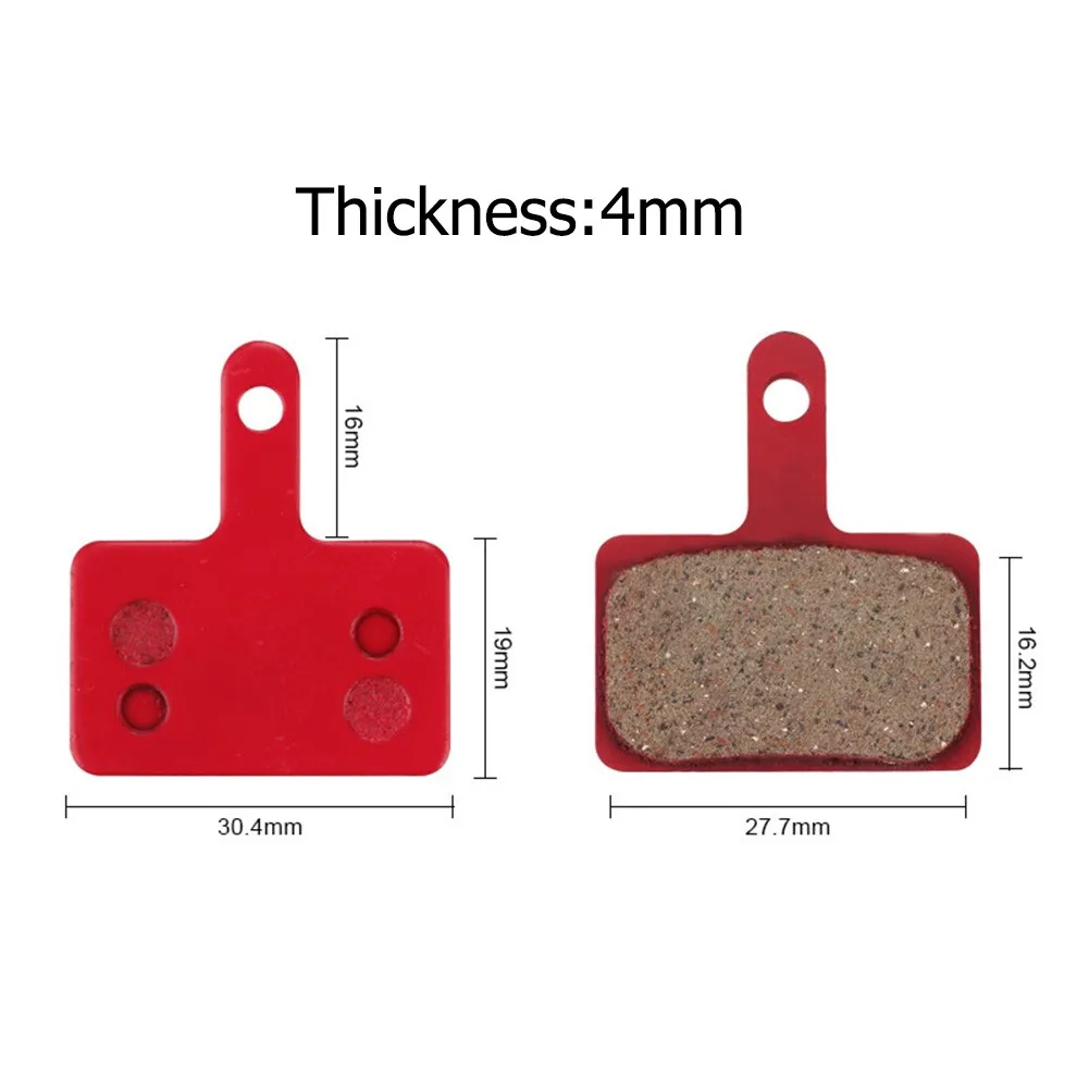 

Durable Hot Sale Pratical Bike Disc Brake Pad Bicycle M395/M375/M355 NEW Pads Part Red Accessory Brake Ceramic