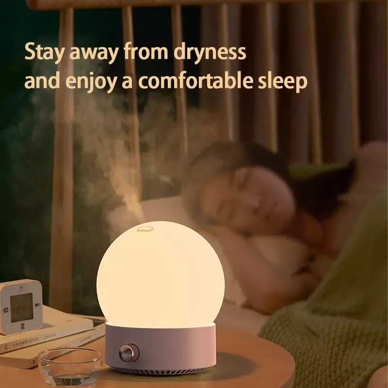 

Air Humidifier Moon Usb Aromatherapy Atmosphere Night Light Humificador Diffuser Mute Desktop Office Home Диффузор Ароматический