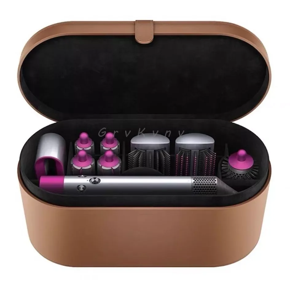 

8 in 1 Professional Hair Dryer Straightener Comb Curler Brush Nozzles for Super Air Wrap Curling Iron Care Styling Tool