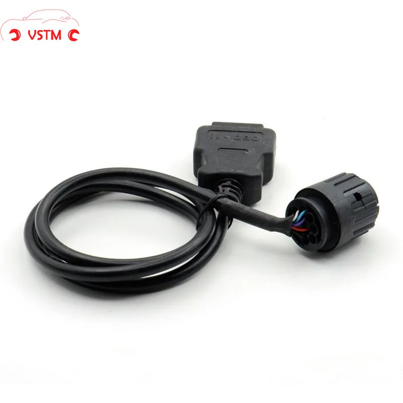 

Выгодная цена VSTM для bmw 10-контактный адаптер для BMW ICOM D кабель для мотоциклов и мотоциклов диагностический кабель